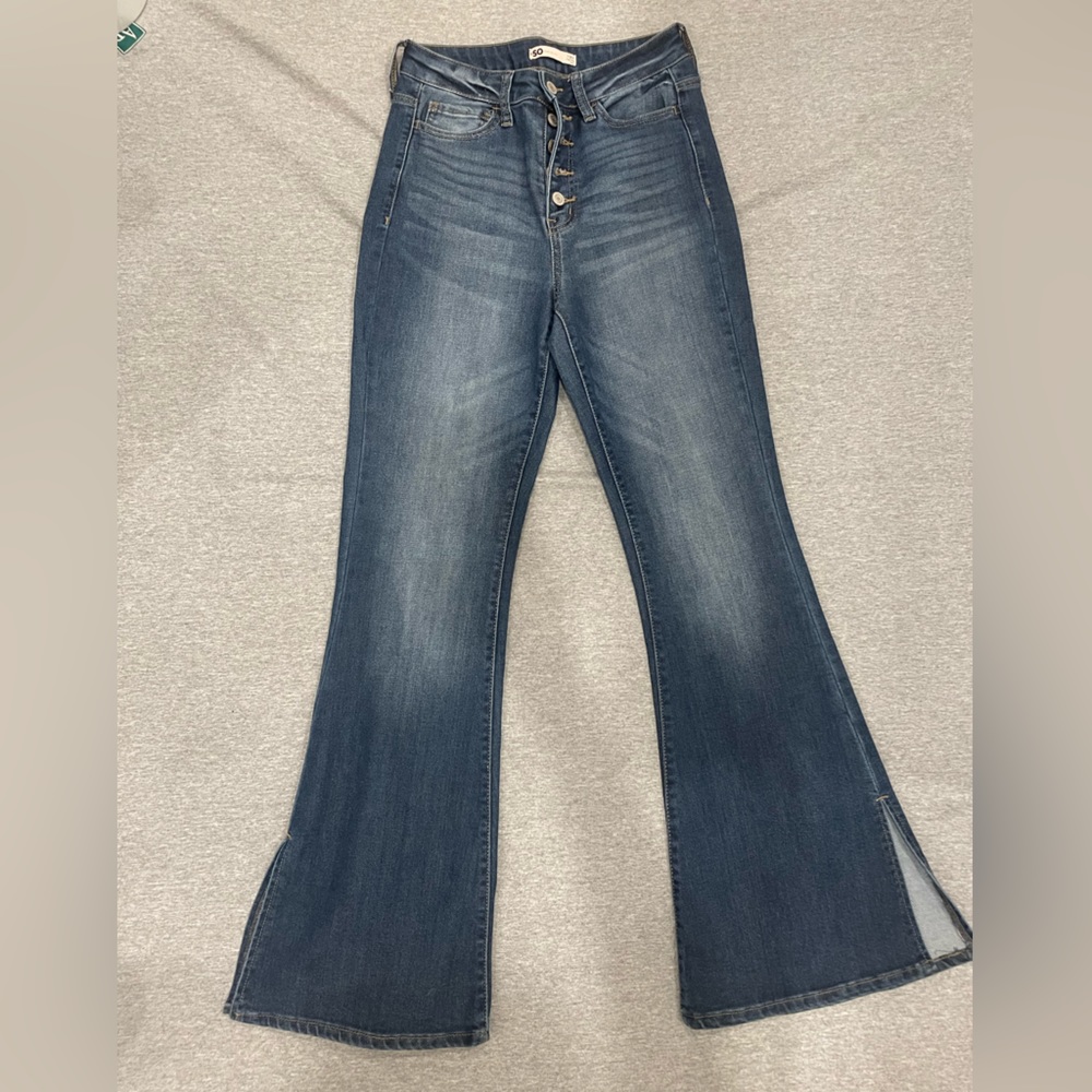SO  Bell bottom jeans